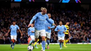 Haaland fue elegido el mejor jugador del mundo en 2023 y Messi quedó tercero