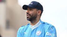 Imagen de El Kun Agüero desmintió una noticia falsa sobre un accidente: «No sé quién lo inventó»
