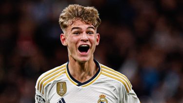 Nico Paz convirtió su primer gol en Real Madrid.