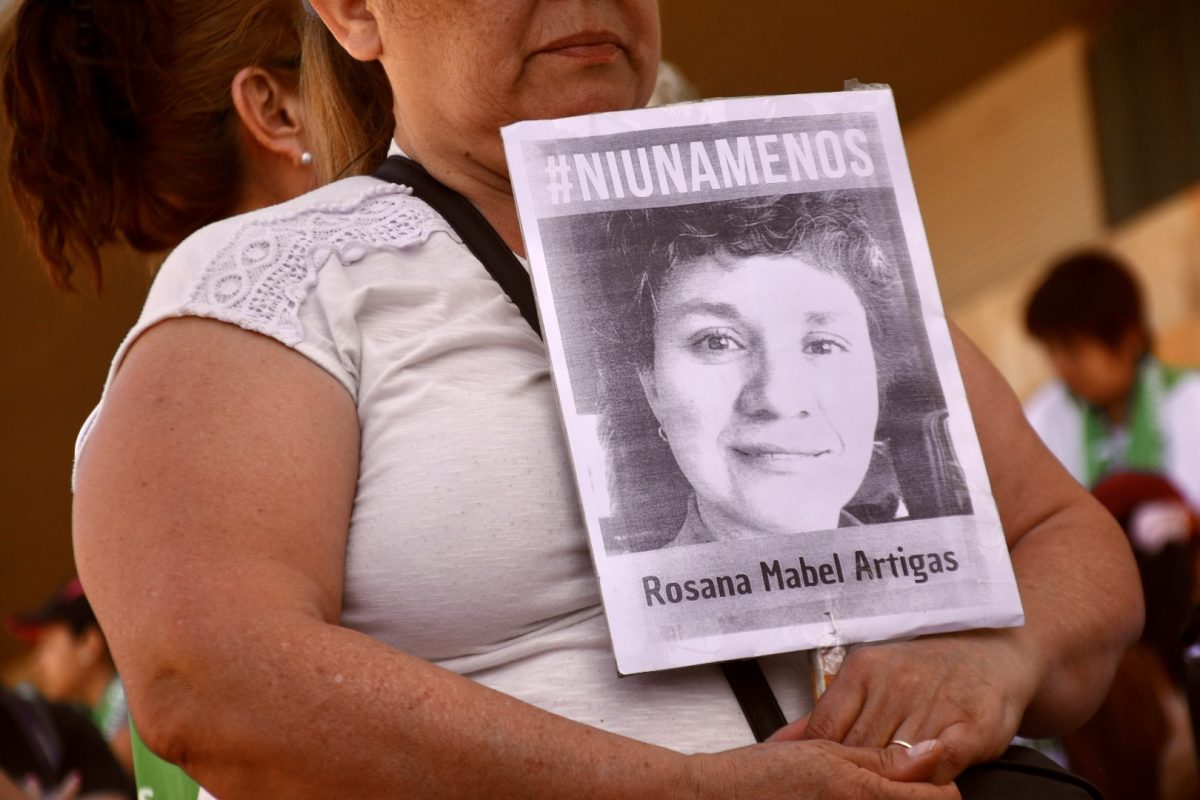 Los restos de Rosana fueron encontrados este viernes. Foto Matías Subat.