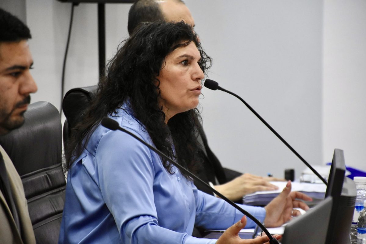 Claudia Argumero, actual presidenta del Deliberante, seguirá presidiendo el Concejo en su segundo mandato (foto Matías Subat)