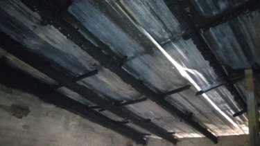 Deben reconstruir su hogar por completo. Foto: Gentileza.