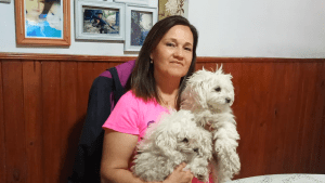 La rescatista reginense que lucha contra el maltrato animal: «Es una realidad que cada día duele más»