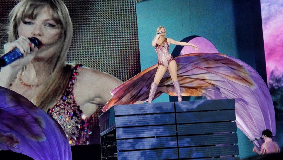 Taylor Swift en River: con un "hola" y una caja misteriosa hizo delirar a todos en su primer show