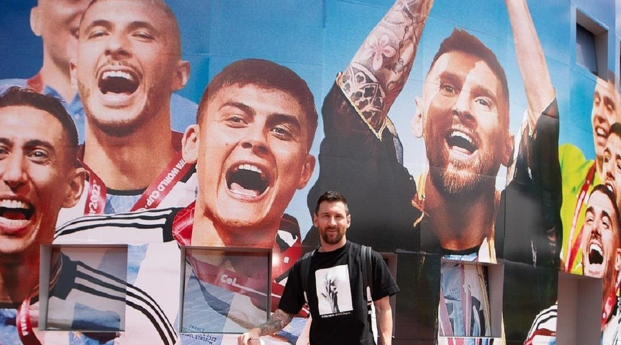 Lionel Messi ya está en el país para la última doble fecha del año de las Eliminatorias. 