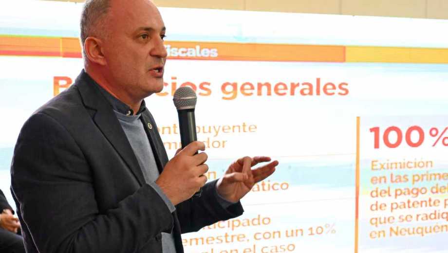 Fernando Schpoliansky, secretario de Finanzas municipalidad de Neuquén (Florencia Salto) 