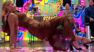 El incómodo momento de Nicole Neumann en Los 8 Escalones: «Siempre me olvido»