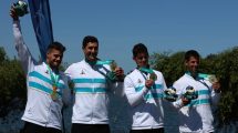 Imagen de Panamericanos 2023: Lascano y Lo Moro traen una medalla de oro en canotaje para Viedma