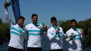 Panamericanos 2023: Lascano y Lo Moro traen una medalla de oro en canotaje para Viedma