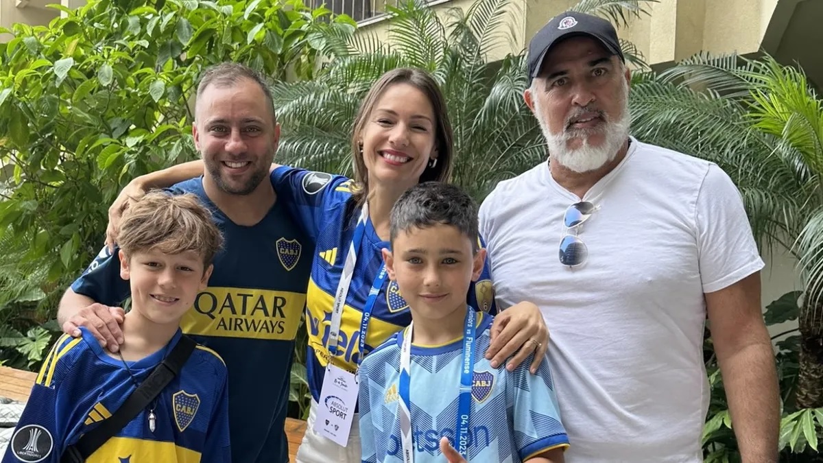 Pampita pudo regalarle las entradas al nene de Boca que quería ver la final de la Libertadores.