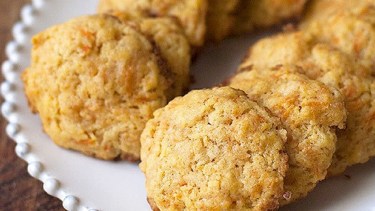 Cookies de zanahoria y coco, sin TACC, extra fáciles de hacer