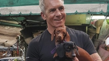 Ricardo Piñeiro, exmánager de modelos, murió ayer. Sus mascotas eran como sus hijos para él.-