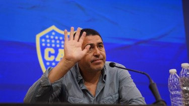 Juan Román Riquelme habló de "la María", su mamá, y se emocionó.-