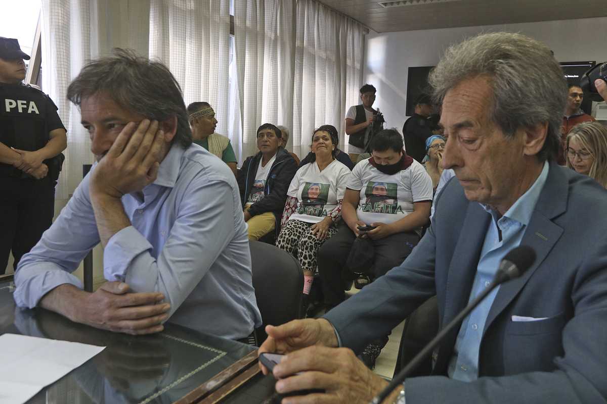 Los abogados querellantes Rubén Marigo (derecha), Sebastián Feudal (izquierda) plantearon un recurso de casación.  Foto archivo/ Juan Thomes