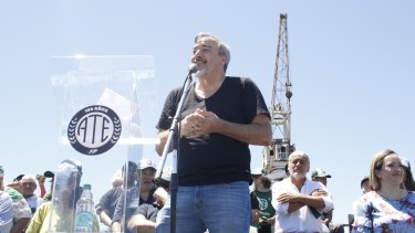 Aguiar será el secretario general del centenario del gremio, creado el 15 de enero de 1925. Hoy alentó a llegar a esa fecha con medio millón de afiliados.