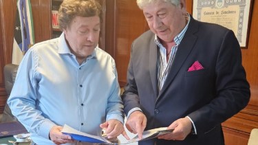 Cortés y Weretilneck volverán a verse en el acto de asunción del barilochense. Archivo