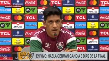 Imagen de A un paso de hacer historia con Fluminense, Germán Cano elogió a Boca: «Es un equipo muy copero»