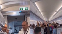 Imagen de Video | La reacción viral de hinchas de Boca cuando el piloto reveló que era de River: «El más gallina»