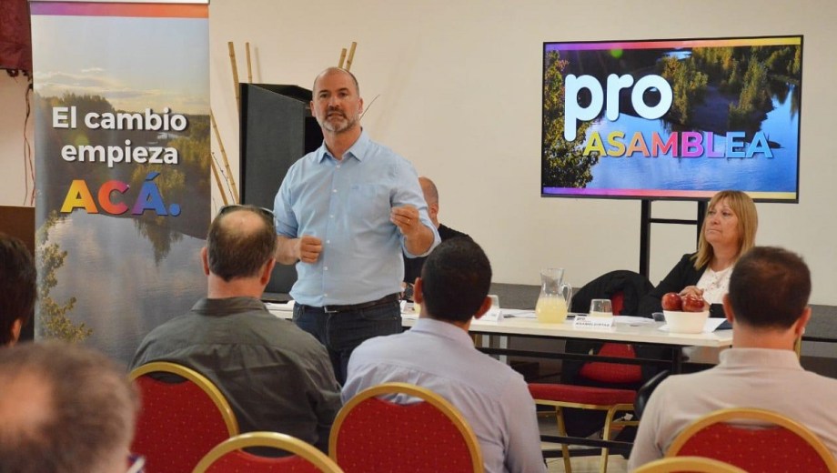 Juan Martín será reelecto al frente del PRO de Río Negro. Foto Archivo