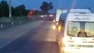 Se levantó el corte de Ruta 7 en Añelo: el tránsito se encuentra normalizado