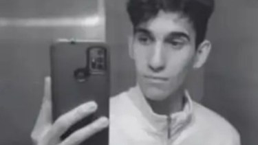 El joven recibió una brutal patada en la cabeza. Foto: Gentileza. 