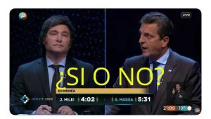 Debate presidencial entre Massa y Milei: mirá los mejores memes de las redes