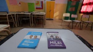 Balotaje en Río Negro: Así arrancó la elección en Viedma entre Sergio Massa y Javier Milei