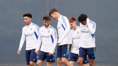 Pol Fernández y Barco se recuperaron de sus molestias y jugarán contra Estudiantes. 