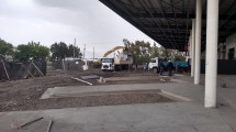 Imagen de Obra en la Terminal de Viedma: la empresa retiró el obrador y UOCRA en estado de alerta