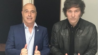 Bartolomé Abdala, fue designado presidente del bloque de La Libertad Avanza en el Senado, junto a Ezequiel Atauche y Vilma Bedia. Foto Archivo.