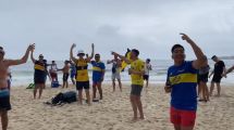 Imagen de Boca arma su carnaval en Río de Janeiro y generó un récord antes de la final con Fluminense