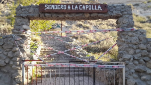 Cerraron el Sendero a la Capilla y clausuraron una pasarela de las bardas, en Regina