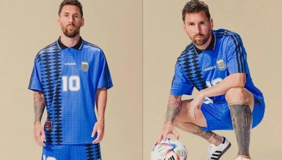 Cuánto costará la nueva camiseta retro de la Selección, con la que pasó Leo Messi.
