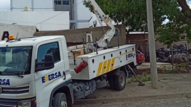 Una gomería en calle Mendoza fue escenario de un incidente.