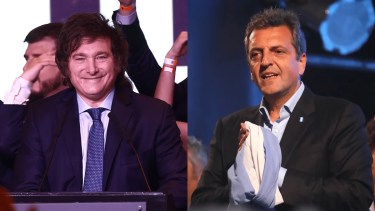 Qué pasa si hay poca diferencia de votos entre Sergio Massa y Javier Milei