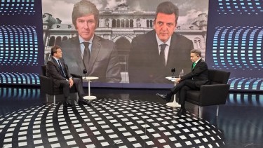 El candidato presidencial Sergio Massa aseguró que, en caso de victoria, la vicepresidenta Cristina Kirchner no ocupará cargo público. Foto Captura.