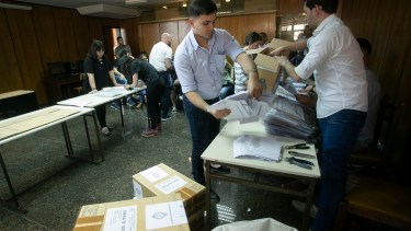 Empieza el escrutinio definitivo en Neuquén. Foto: archivo. 