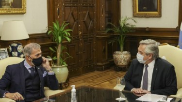 Alberto Fernández recibió a representantes de la DAIA.