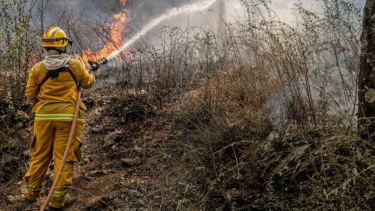 El martes se registraron dos nuevos focos de incendio en Córdoba. Foto: NA