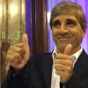 Imagen de El futuro ministro de Economía Luis Caputo prometió «dejarlo todo para darle una alegría a los argentinos»