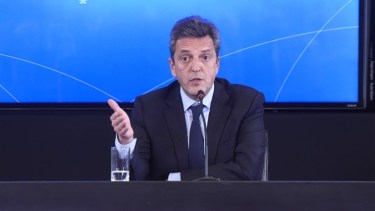 Sergio Massa, candidato a presidente por Unión por la Patria. 