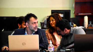 La fiscalía federal de Neuquén acusó a Duarte y Ruiz de ejercer una "actuación concreta". Foto: Matías Subat. 