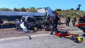 Choque fatal sobre la Ruta 151: cómo sigue el sobreviviente 