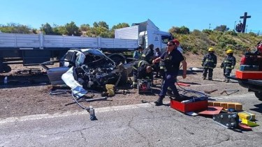 Cómo sigue el sobreviviente del choque en la Ruta 151, su pareja murió mientras viajaban a Neuquén 