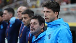 Placente se refirió a los ataques a Florentín tras el partido contra Alemania: «No se olviden que son chicos»
