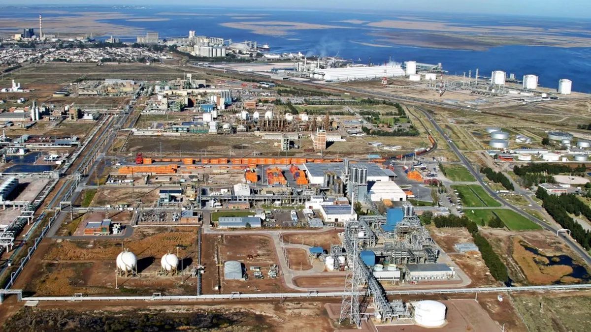 Tres empresas estudiarán la posibilidad de captura y almacenamiento de carbono (CAC) en Bahía Blanca. Foto: gentileza. 