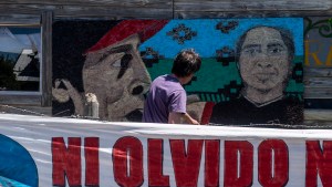 Un mural recuerda a Rafael Nahuel en Bariloche, a 6 años del crimen