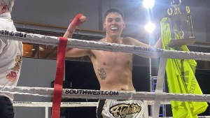 Kickboxing: Fernando es de Roca y se va a competir a una pelea internacional