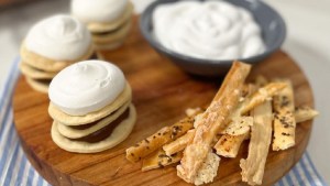 Rogelitos y talitas se acompañan con mate