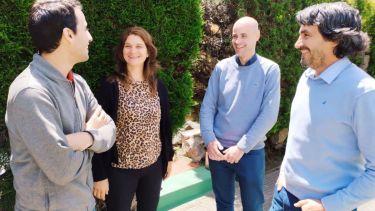 Matías Fernández Consoli seguirá a cargo de Economía, en el gobierno de Carlos Saloniti, en San Martín de los Andes. Foto: Facebook Carlos Saloniti. 